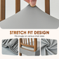 📢📢 65% OFF🪑  Waterproof Stretch PU Leather Dining Chair Seat Cover 💧